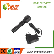 Alibaba Wholesale Rechargeable 1 * 18650 Urgence à longue portée La meilleure lampe de pistolet LED à haute luminosité lumineuse à crie 10w